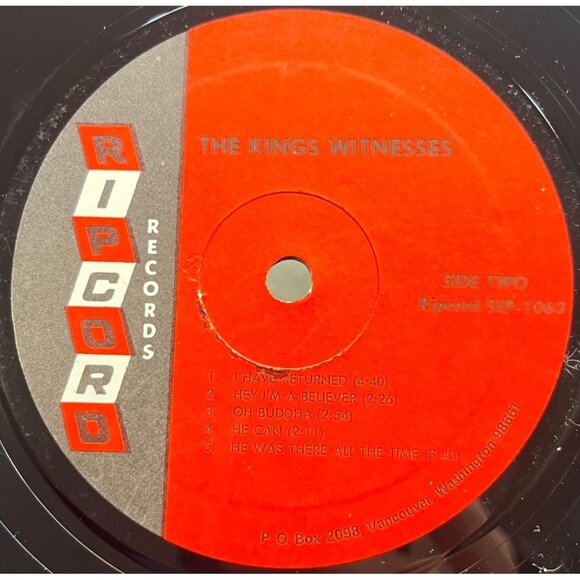 The King's Witnesses New Beginnings Vinyl LP Religious Christian Ripcord - Picture 3 of 6